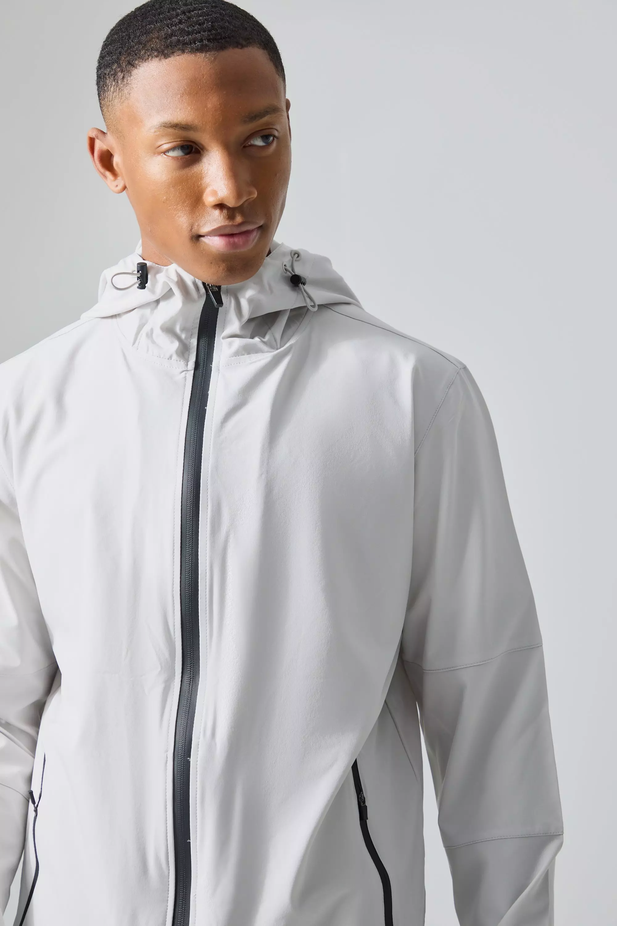 Man Active Windbreaker boohooMAN UK